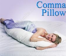 comma pillow