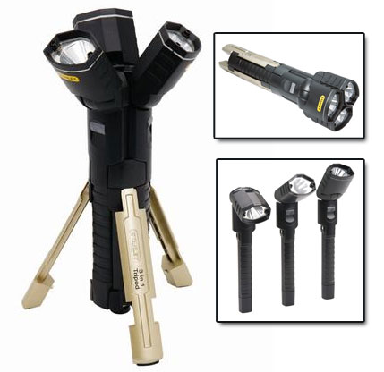 3IN1 TRIPOD FLASHLIGHT