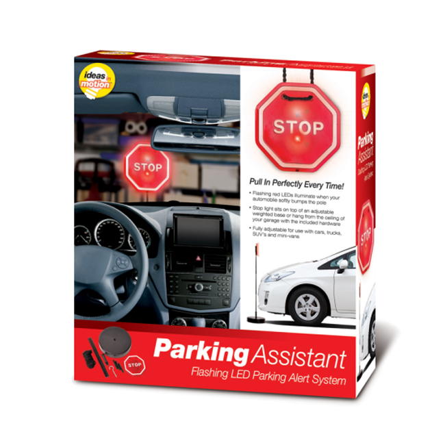 flashing led parking alert system