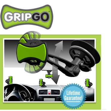 GripGo Hands Free Phone Mount As Seen On TV