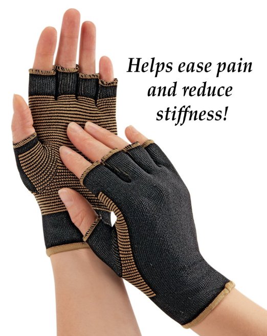 Copper Compression Gloves