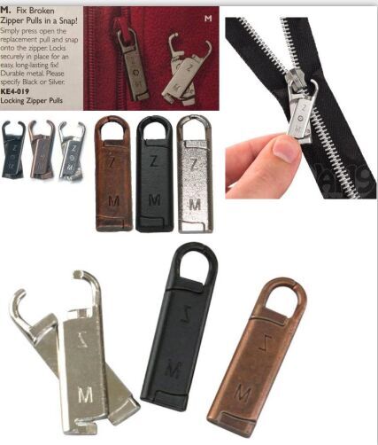 M FIX BROKEN ZIPPER PULLS IN A SNAP