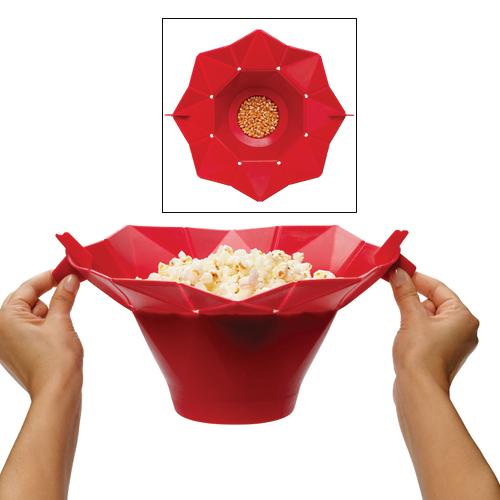 NO HASSEL MICROWAVE POPCORN MAKER