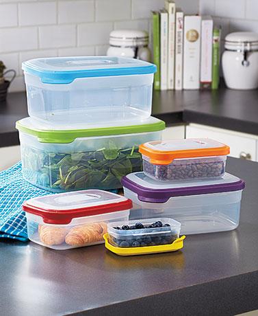 12-Pc. Colorful Food Storage Set